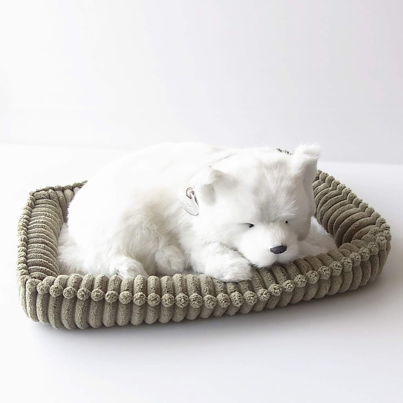 

Ninian Kino Perfect Pet Hokkaido White Shiba Inu Plush Toy Animal Celebration & (Small Size) Dog, - Realistic, Lifelike, Toy, Cute, Moving, Gift,