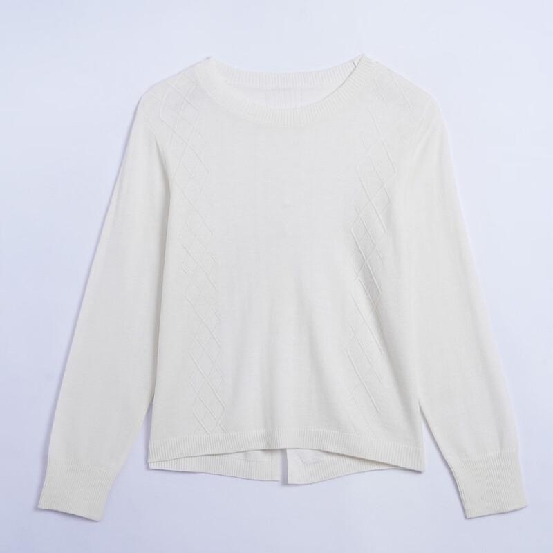 Srcr Women's Thin Superfine Wool Knit Sweater