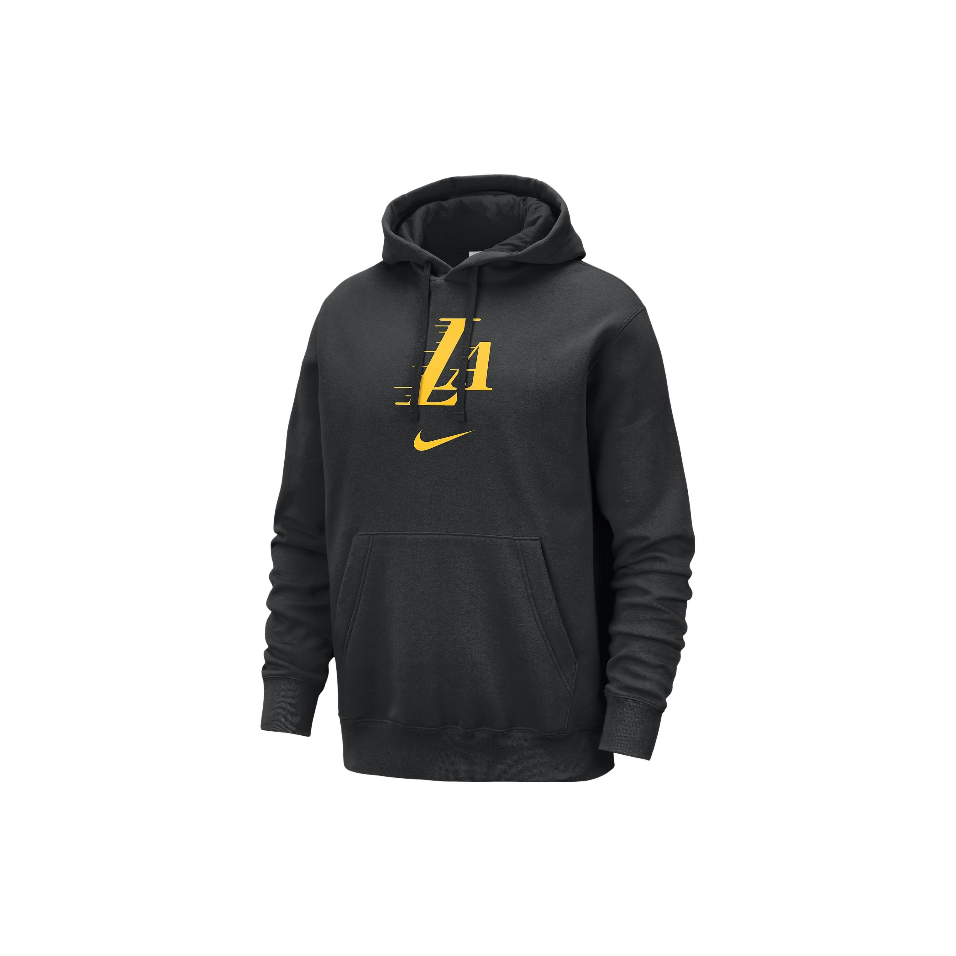 Мужская толстовка Nike Club Fleece City Edition NBA Черная DZ0088-010 S