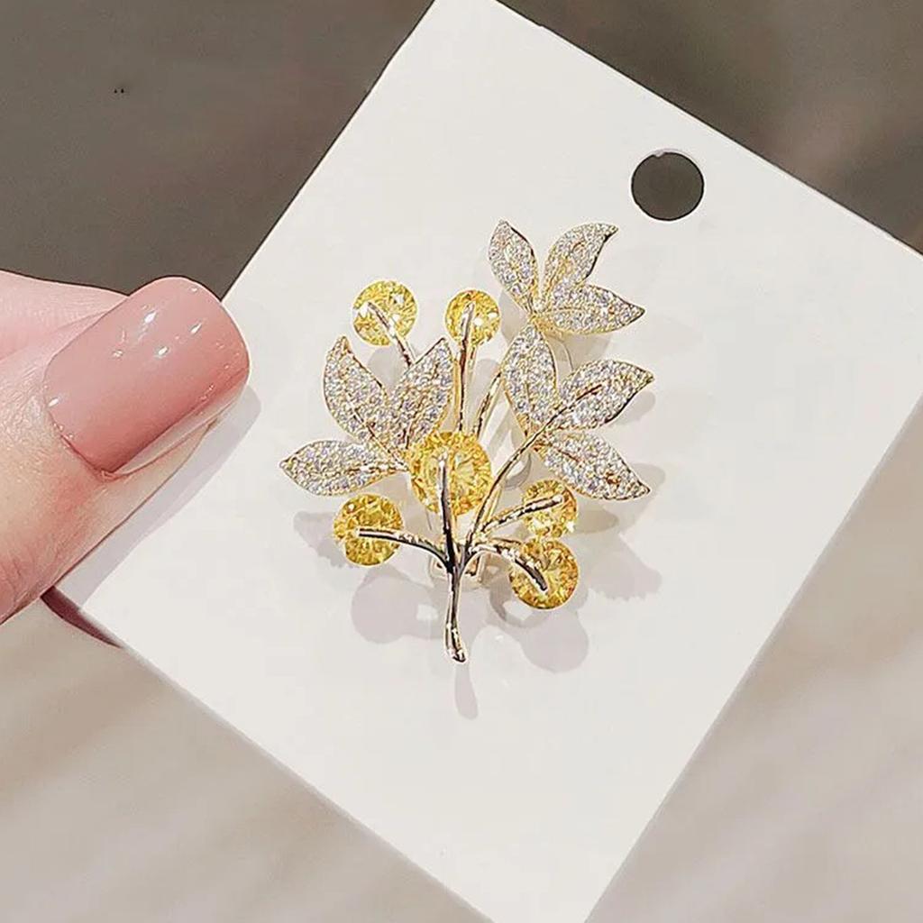 Ear Alloy Brooch, High-end Sense,  High-end Chest Flower, High-end Coat, Suit Brooch