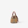 Burberry Women's Plaid Bowling Handbag