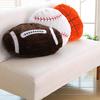 Cute Plush Spherical Cushion Simulated Football Cushion Basketball Plush Toy Doll Giving Children Gifts Family Fun Ornaments
