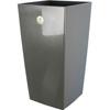 Flower Pot - - Nuance Square - 28 X 28 X H 52 Cm - 31L - Glittery Grey