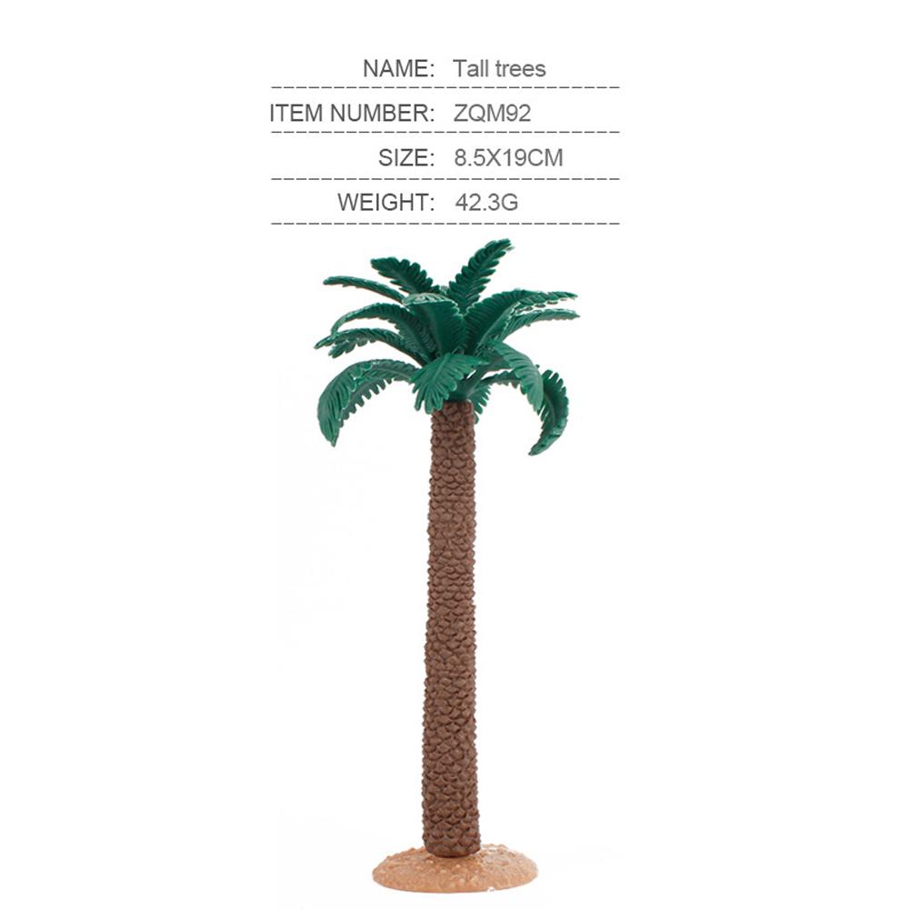 Plant Model Simulation Tree Artificial Farm Beautiful DIY Decor Decoration Farm Accessory Figures For Children High Quality