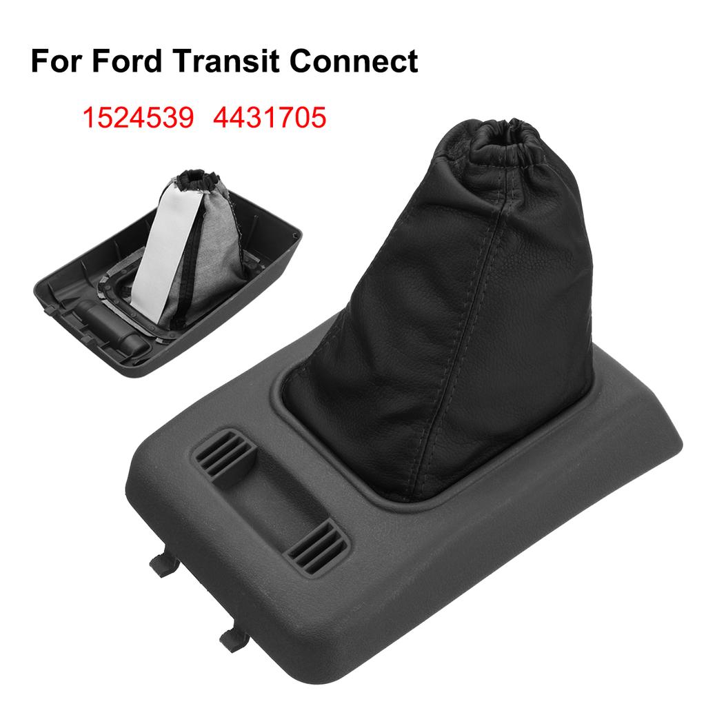 PLASTIC FRAME FOR FORD TRANSIT CONNECT 02-09 WHITE STITCH LEATHER MANUAL GEAR PLASTIC FRAME FOR FORD TRANSIT CONNECT 02-09 WHITE STITCH LEATHER MANUAL GEAR