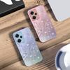 Gradient Love White For Xiaomi 14 Ultra 13 Lite Redmi Note 13 11 Pro 12 Plus Poco X6 3 Pro F4 6 GT Tempered Glass Phone Case