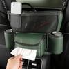 Car Middle Seat Storage Bag Organizer Phone Water Cup Holder Tidying Stowing