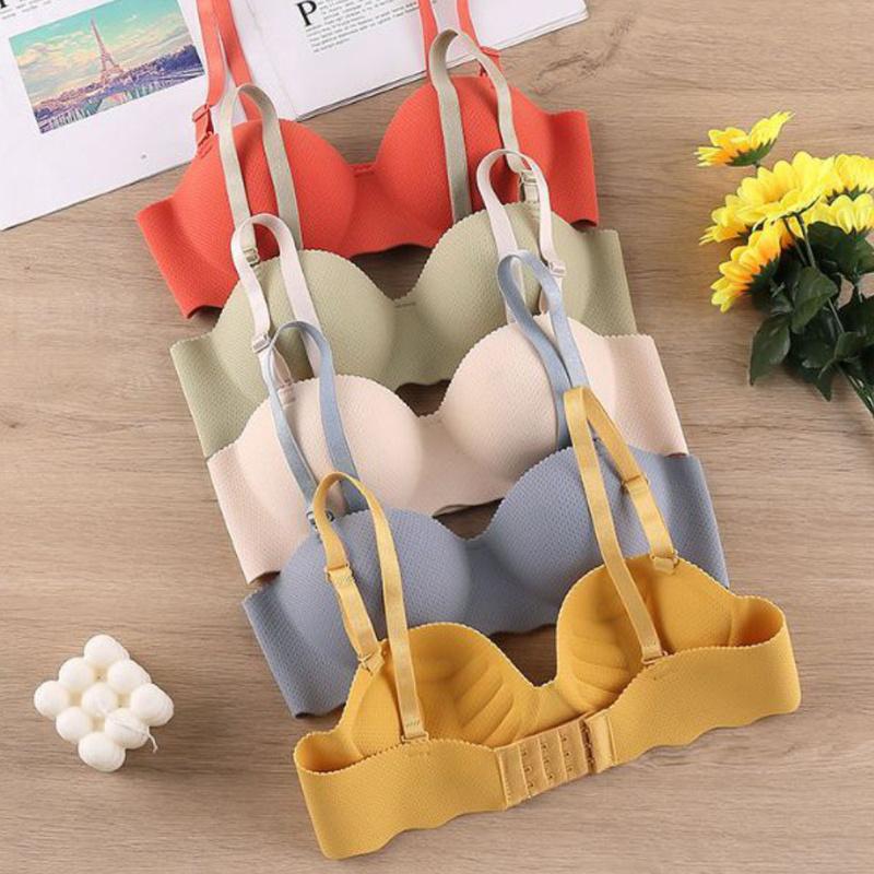 Soldi color push up sujetador mujeres ropa interior ajustable ropa interior  femenina sexy lencería comprar a buen precio — entrega gratuita, reseñas  reales con fotos — Joom