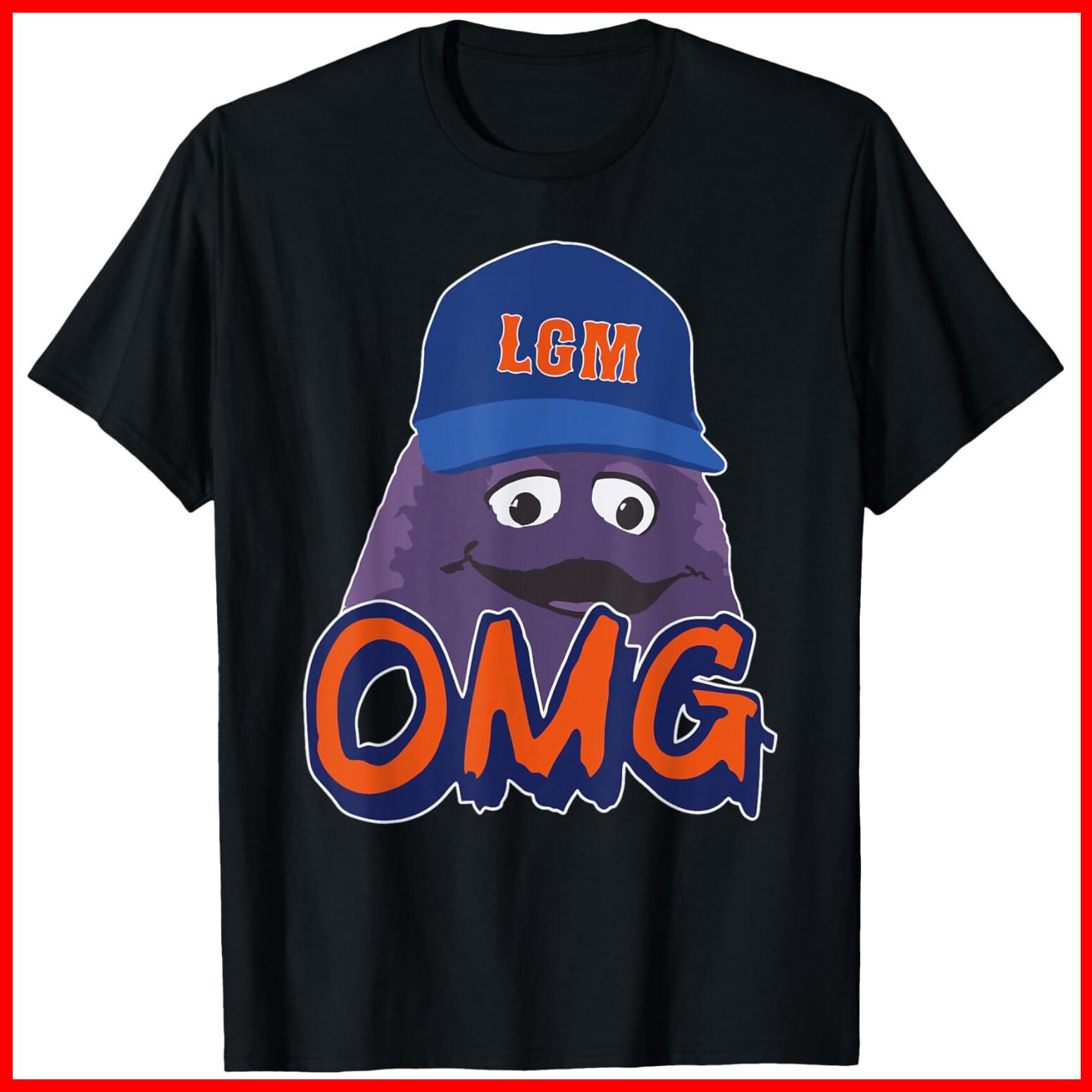 New York OMG LFGM Black Cotton T-Shirt S-5XL XXXXL