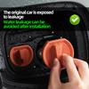 For ZEEKR 001 009 7X 2025 2024  Charging port protective cover Silicone integrated magnetic cover car charging accessories