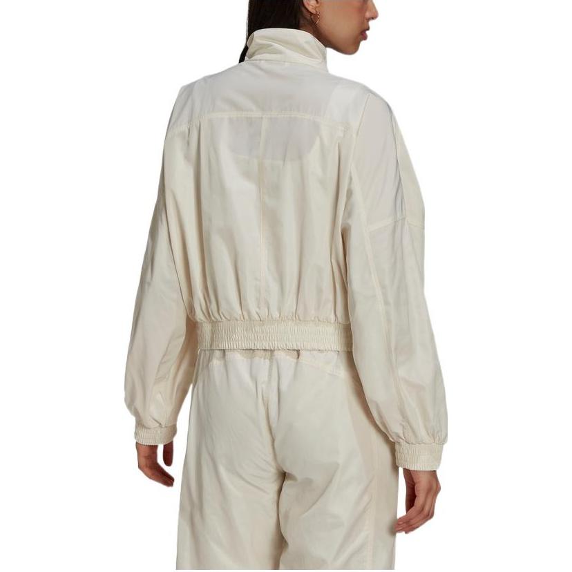 Adidas Originals Jackets Women's Beige Stand Collar Moderate Other H06697