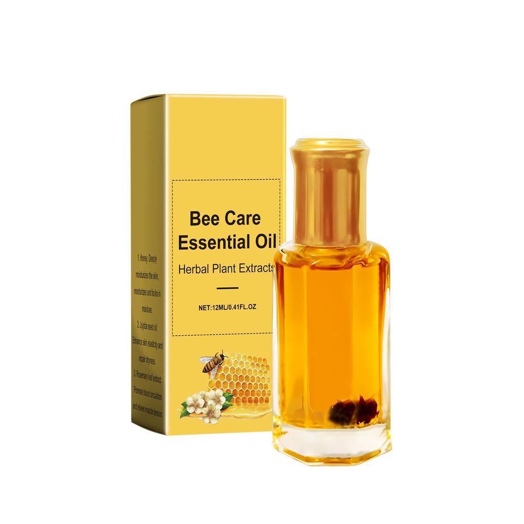 Bee Care Serum Oil;Body Massage Oil; Herbal Massage OilDeeply Nourish The Skin And Make The Skin More Hydrated And Elastic.12ml