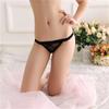 Women's Lace Mesh Sheer Hollow Out Thong Panties Underwear Elastic Waistband Breathable Fabric Comfortable Fit