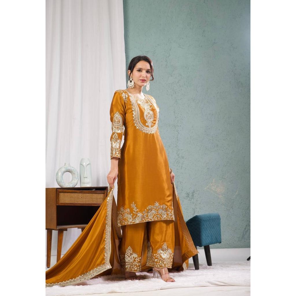 Party Wear Ready To Wear Salwar Suit Women Indian Pakistani Bollywood Palazzo SC-2111