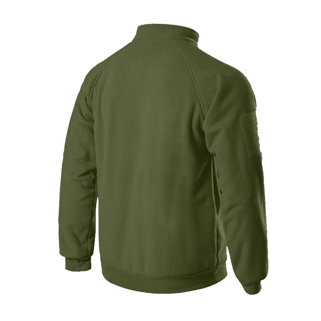 Men's Outdoor Jacket Hunting Clothes Warm Zippers Fleece Pullover Man Windproof Spring Winter Coat Thermal Underwear
