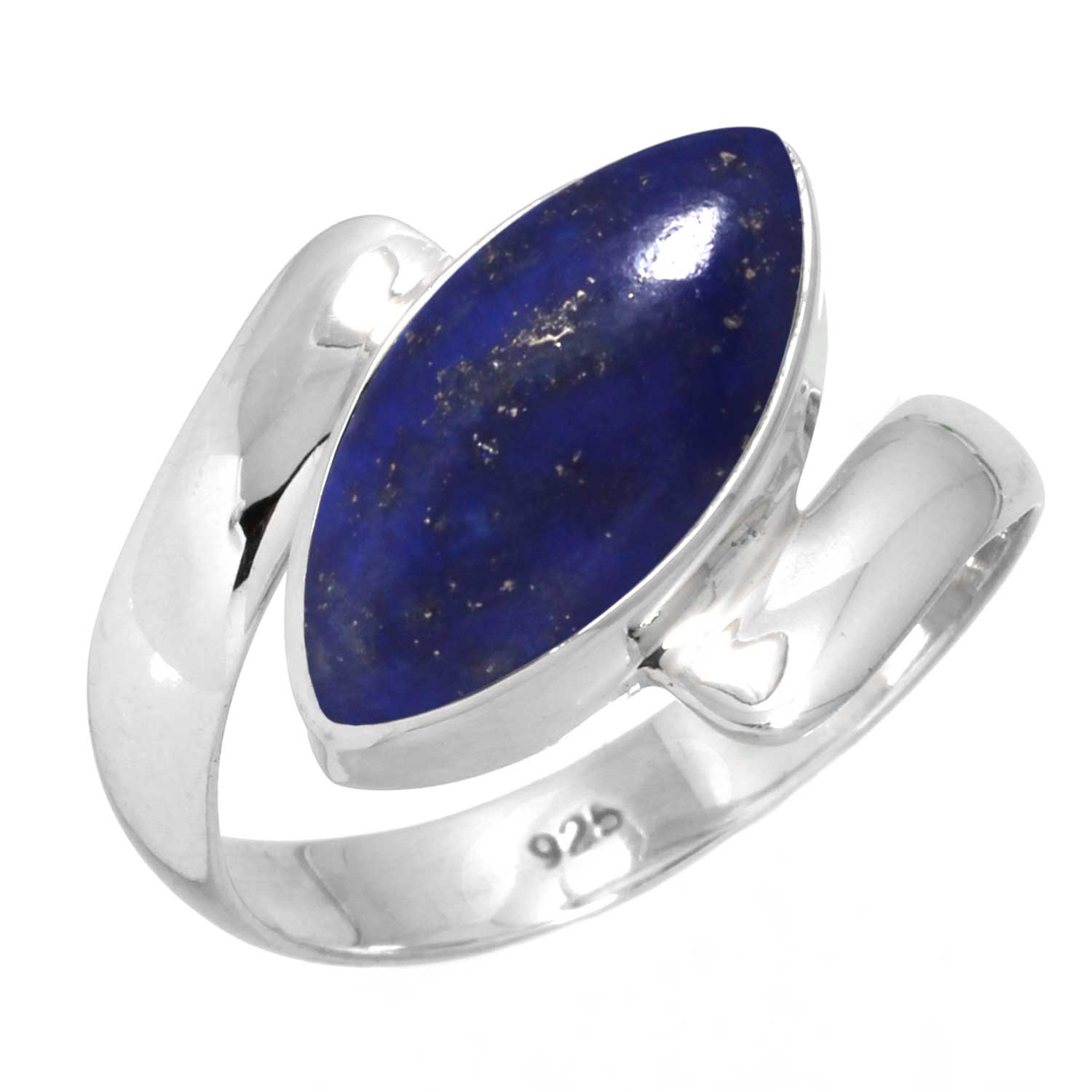 

Кольцо из стерлингового серебра 925 пробы Женское Драгоценный камень Ручная работа Ювелирное изделие Подарок на день рождения Синий Зеленый Фиолетовый Медный Бирюза Жемчуг Лазурит Перламутр Заявление 8.5 лазурит