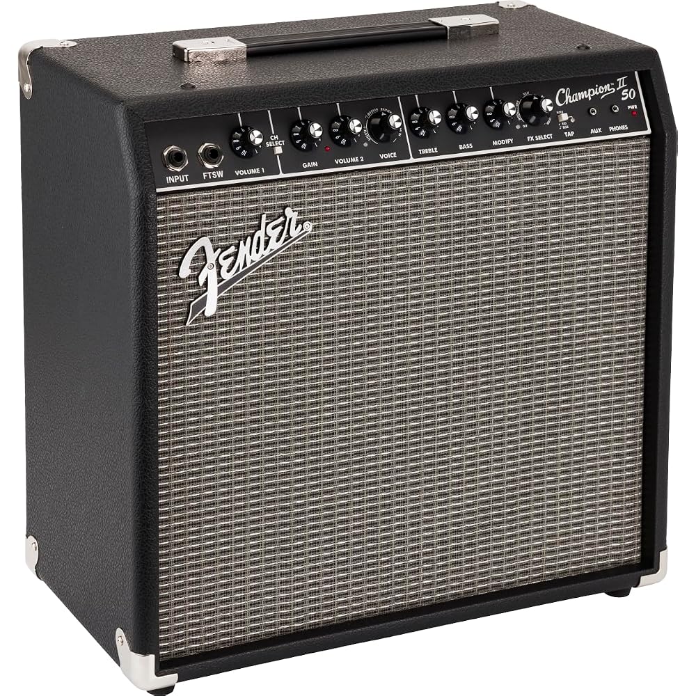 Fender Electric Guitar Amp Champion™ II 50, 100V JP