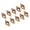 10pcs CNC Carbide Tips Inserts Blade Cutter Lathe Turning Tool With Box