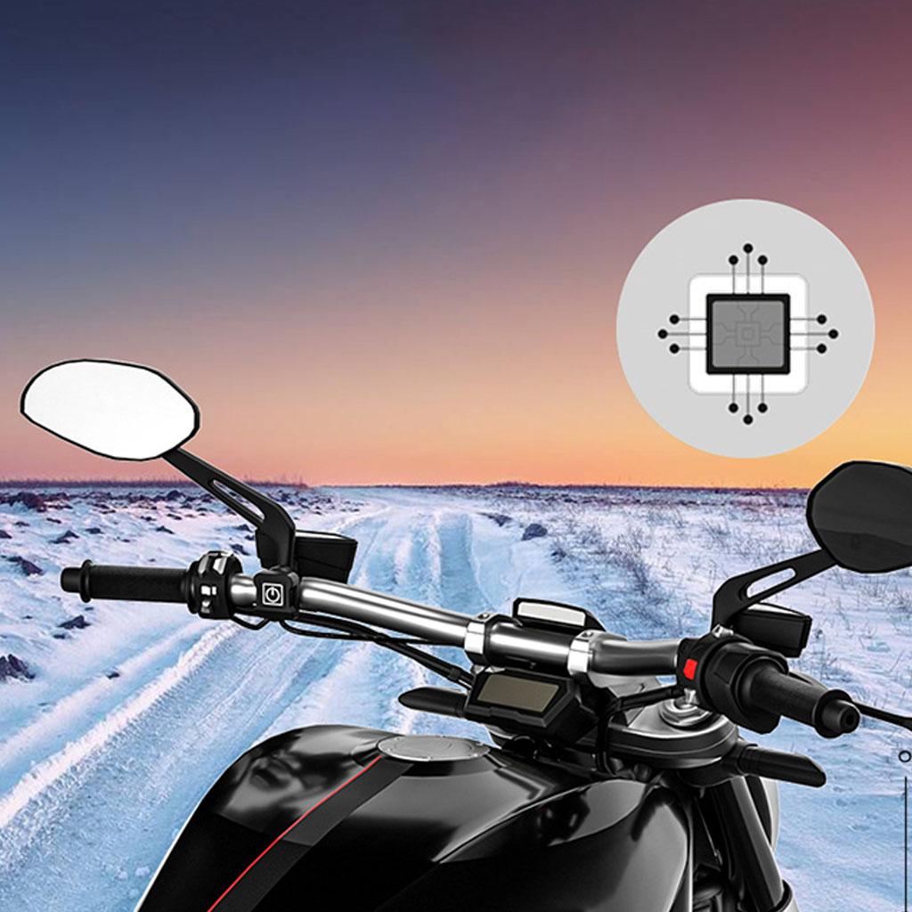 Easy Installation Electric Heated Pad for Motorcycle 22mm Handlebar Warmer Pads