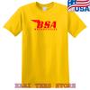 BSA Simple Motorräder Gänseblümchen Gelb Größe S bis 5XL Unisex T-Shirt