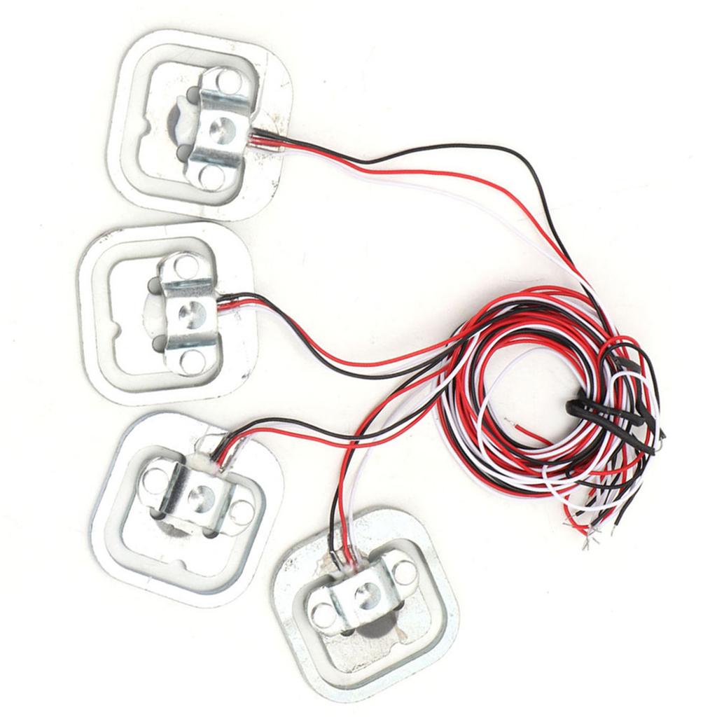 HX711 Module  4 Pcs Personal 50Kg Half Bridge Strain Gauge Weighting Sensor Set