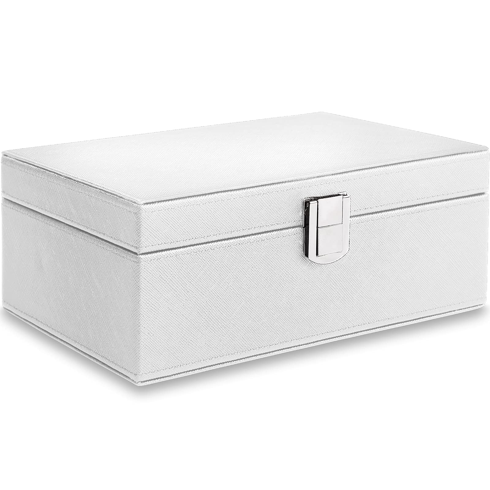 

ICHIFUJI Smart Key Radio Wave Blocking Radio Wave Blocking Relay Attack Luxury Car Theft Prevention Case, Box, Prevention, (Box-Shaped) (White) белый