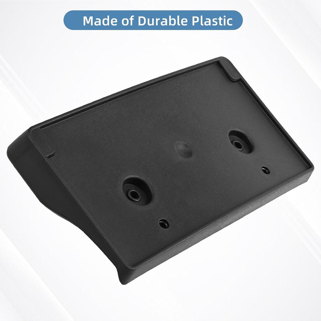 Front Bumper License Plate Frame Bracket Holder Compatible For 2018 Dodge Ram 2500 3500 4500 5500 2018 68375635AA