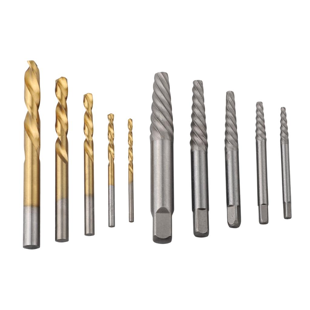 DIY Home Improvement 1 For 3 - 6mm Drill Bit Set Damaged Screw Extractor Kit Drill Bit Broken Screw Remover Versatile Sizes
