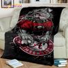 Cartoon French Pit Bull Dog Pet 3D Blanket,Soft Throw Blanket for Home Bedroom Bed Sofa Picnic Travel Office Cover Blanket Kids