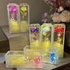 New Colorful Simulated Rose with Packaging Box LED Enchanted Galaxy Rose Ornament Mother's Day Valentine's Day Wedding Gifts