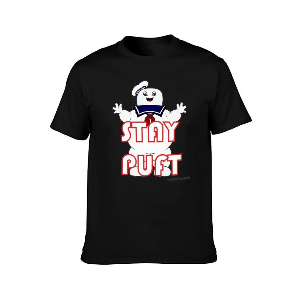 Stay Puft TShirt Fashion Simple Casual Tee Shirt