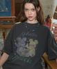 CPGN STUDIO Glow Moomoo Pigment Short Sleeve T-Shirt Smoke Black