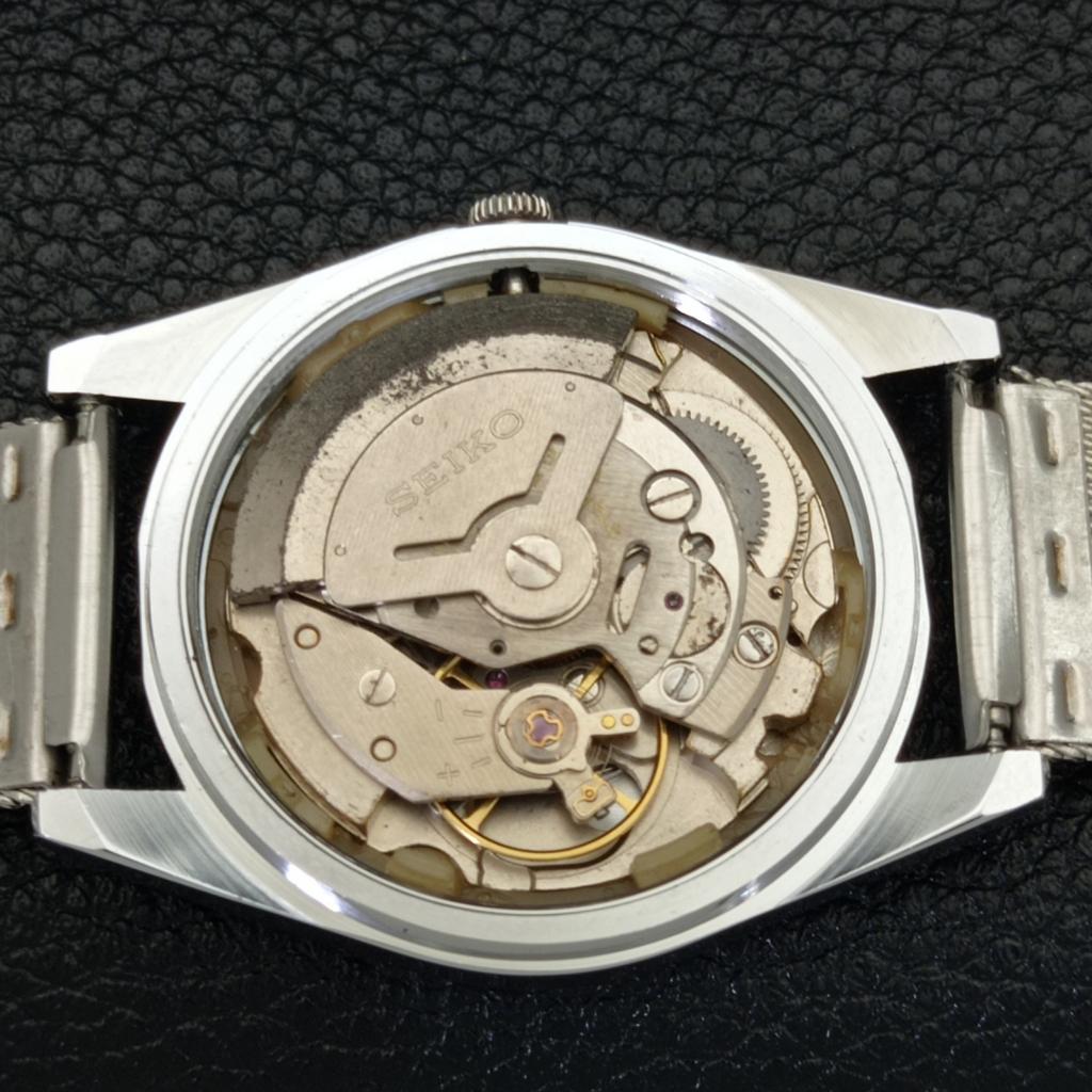 REFURBISHED SEIKO 5 AUTOMATIC MENS WATCH JAPAN MADE WHITE DIAL CUSTOM A440002-2 QV90-a440002