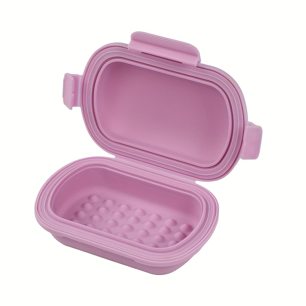 1-2pcs Travel Soap Box Material Leak-Proof Design for Bathroom & Outdoor Use