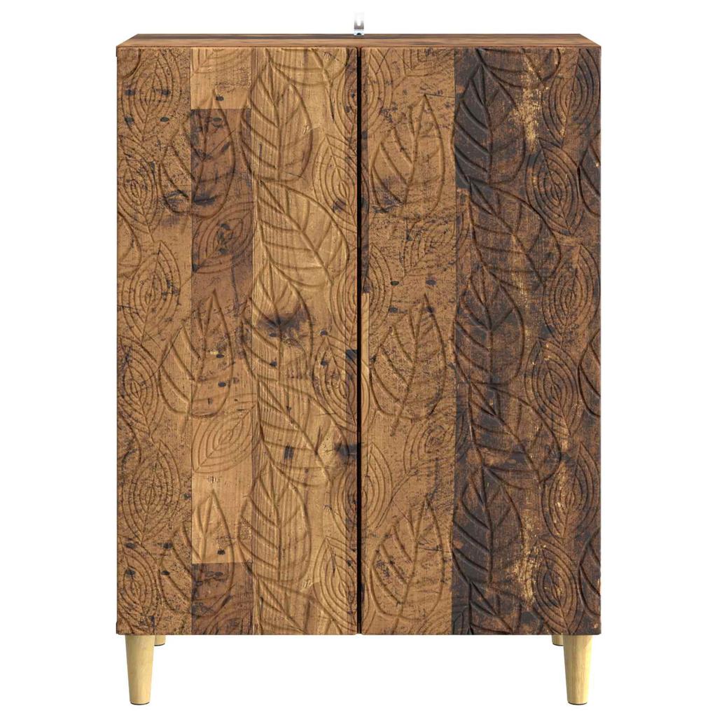 Reclaimed Wood Sideboard 66 x 34.5 x 90 cm Engineered Wood