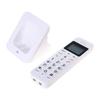 1Set Home Telephone 2 Handset Cordless Phone with Large LCD Display and Quick Dialing Function Efficient Communication