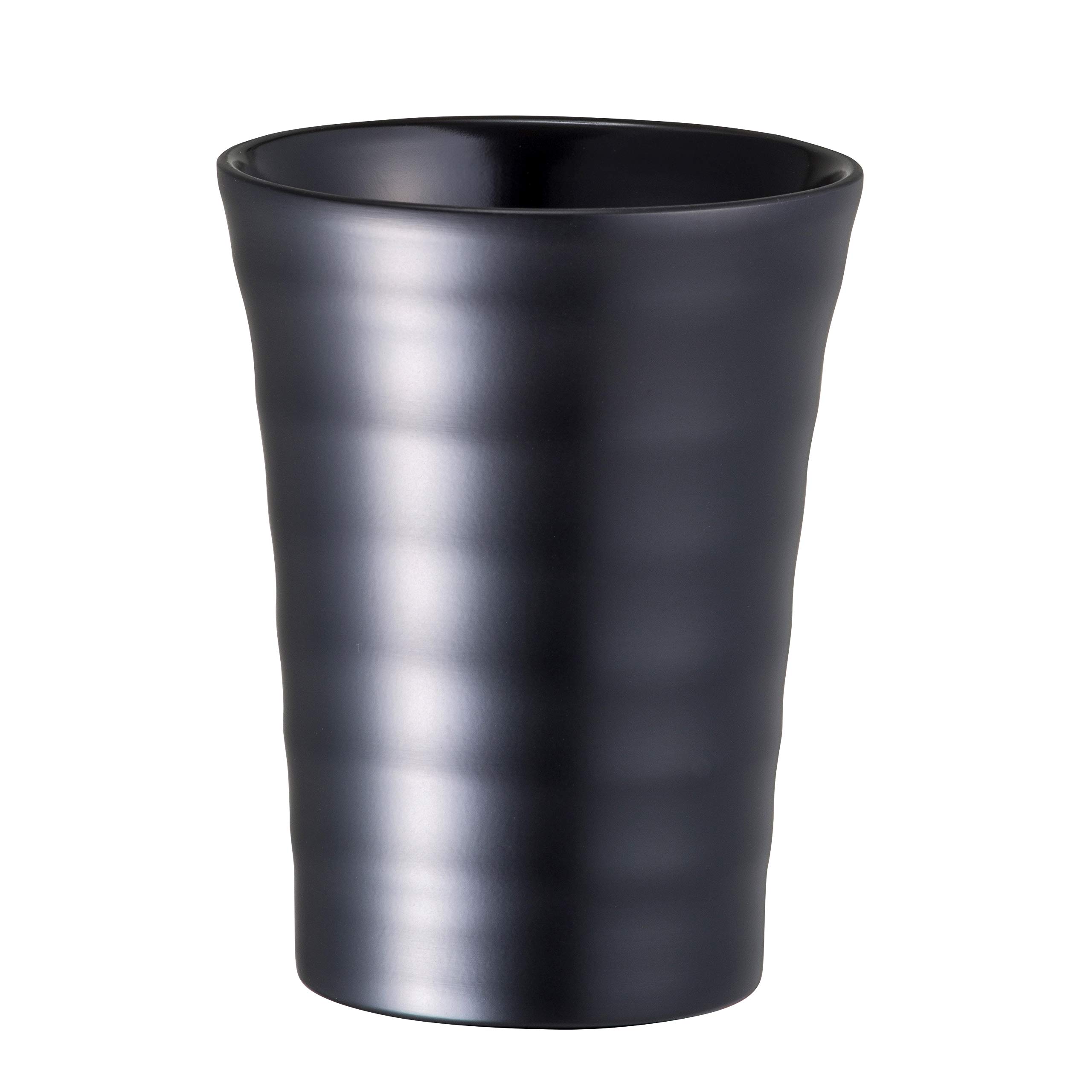 

Bestco Двойной стакан из нержавеющей стали с керамической розой, сохраняющий тепло и холод, с двойной вакуумной изоляцией, с покрытием, 300 мл, черный и теплый, Cerastenn, изоляция, стенка, вид,