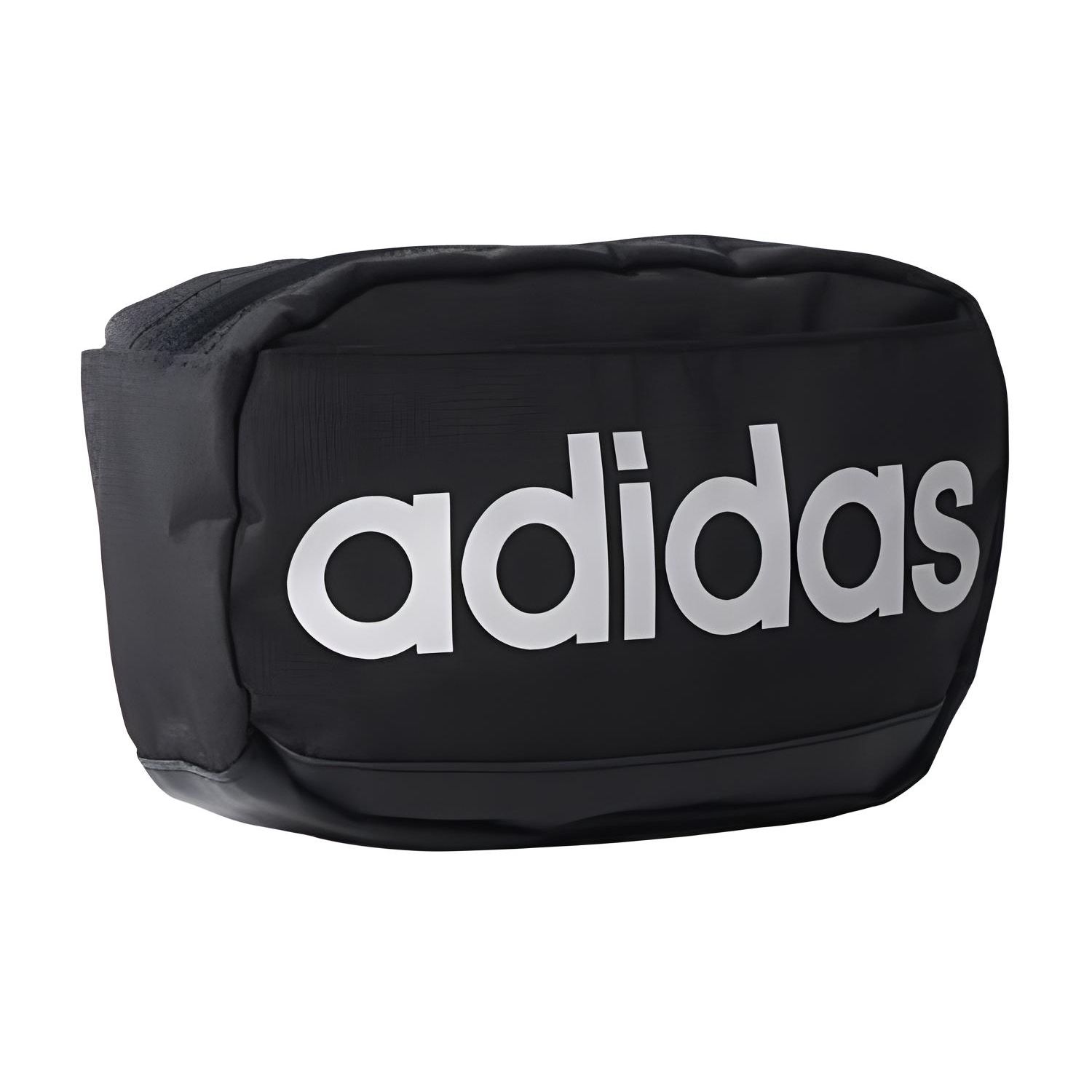 Adidas Zipper Closure Letter Logo Waist Bag Unisex Waist Bag Black AJ9974 Black