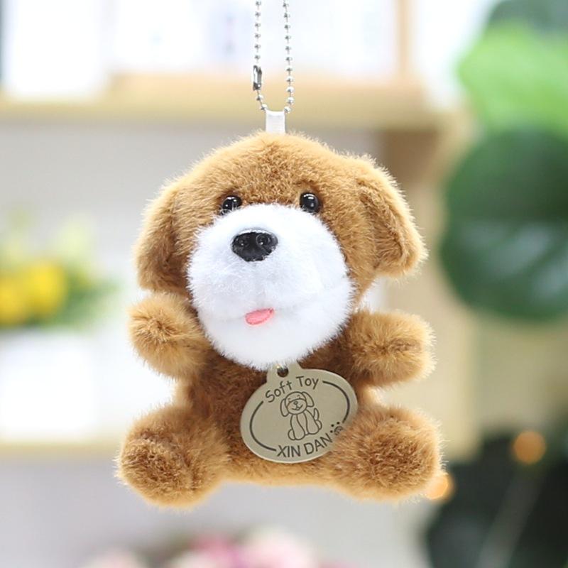 Bonito Bonito Chapéu Urso Pingente Brinquedo de Pelúcia Boneca Urso Penduricalho de Bolsa Chaveiro Boneca de Pano