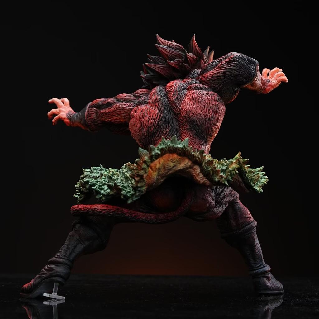 28cm Dragon Ball Broli Super Saiyan 4 Preparation Posture Anime Figure Model Statue Collection Desktop Decoration Ornament Toys