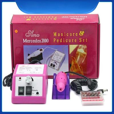 Elektrische Nagelbohrmaschine Maniküre Pediküre Datei Puffer Bits Set Zehennagelschleifer Polierer Stift Home Salon Pflege Tool Kit