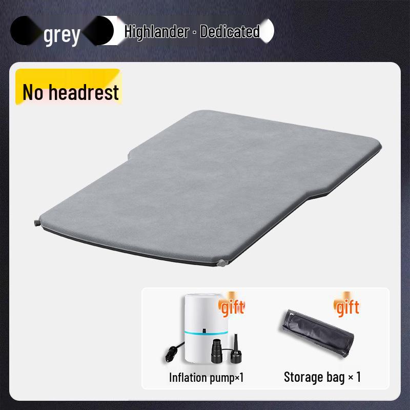 Toyota Highlander Rear Seat Inflatable Mattress Pad for Car Sleeping