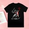 Medieval  Knights Templar T Shirts print O-Neck Short Sleeve Regular Mens Heigh Quality Men Hip-Hop t Shirt