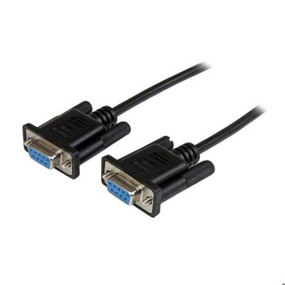 Serielles Nullmodem-Kabel DB9 RS232 - STARTECH - 2 m - Schwarz