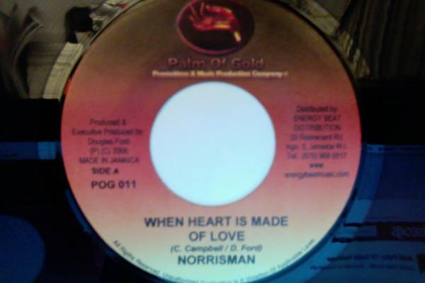 

7inch Record NORRISMAN / EXODUS (51) - When Heart Is Made Of Love / I m Go POG011 Palm Of Gold 2006 Jamaica Reggae, Ska & Dub Used