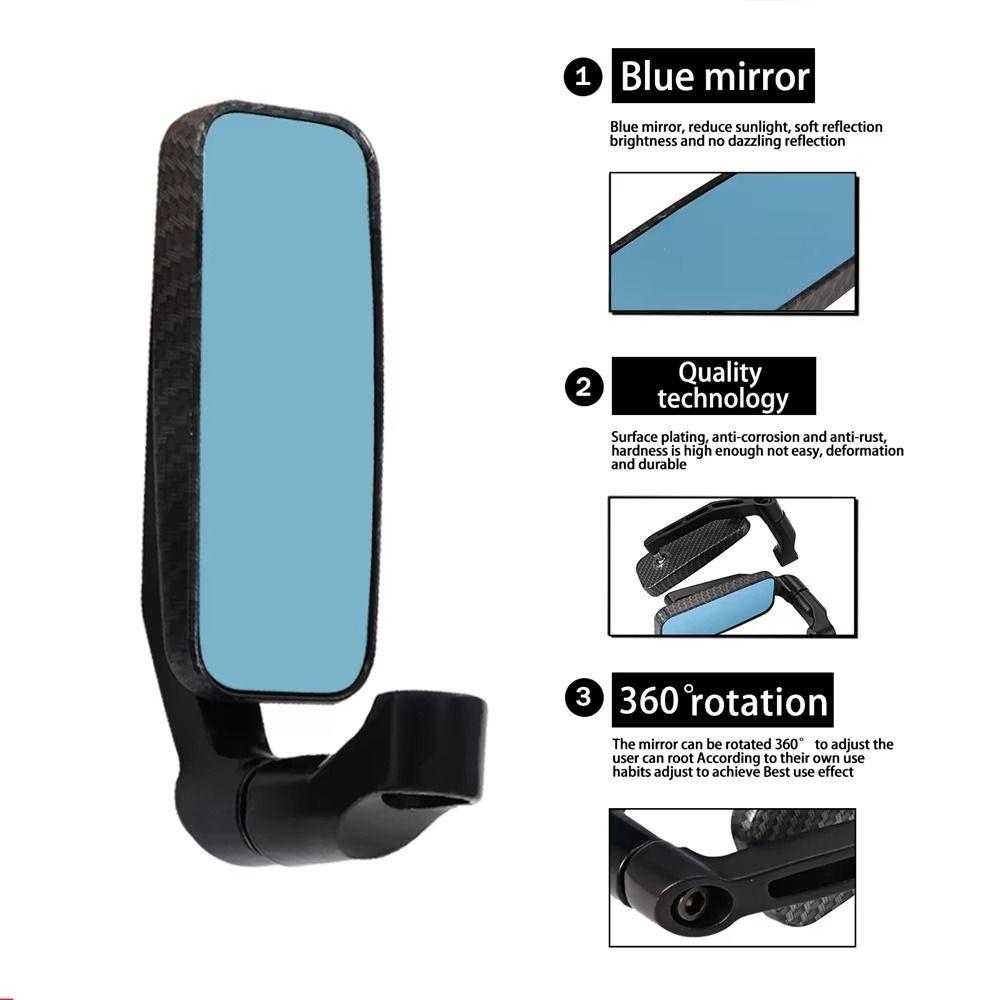 Anti-Glare Rear View Mirror  For Scooter Motorcycle Handlebar Rearview Mirrors  Motorbike Modified