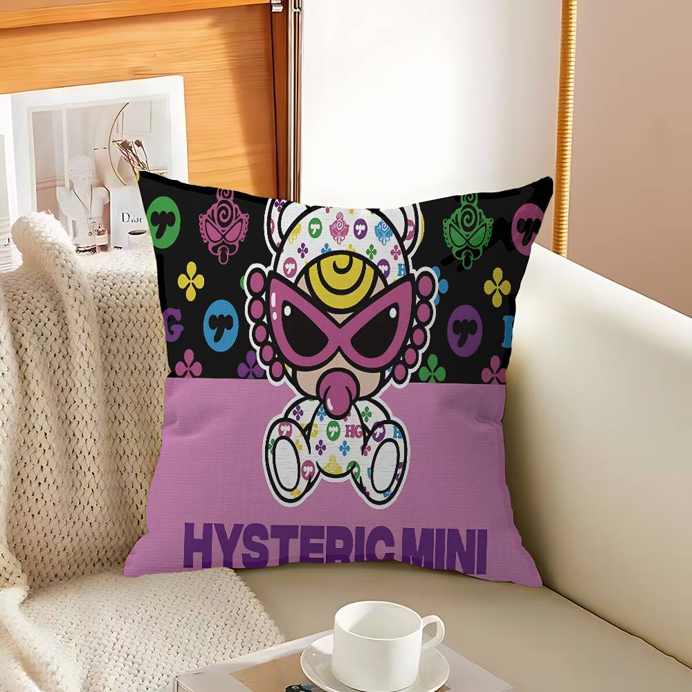 Japan Fashion H-Hysteric M-Mini Cushion Cover Decorative Pillow Sofa Home Decor Case Pillow Cases