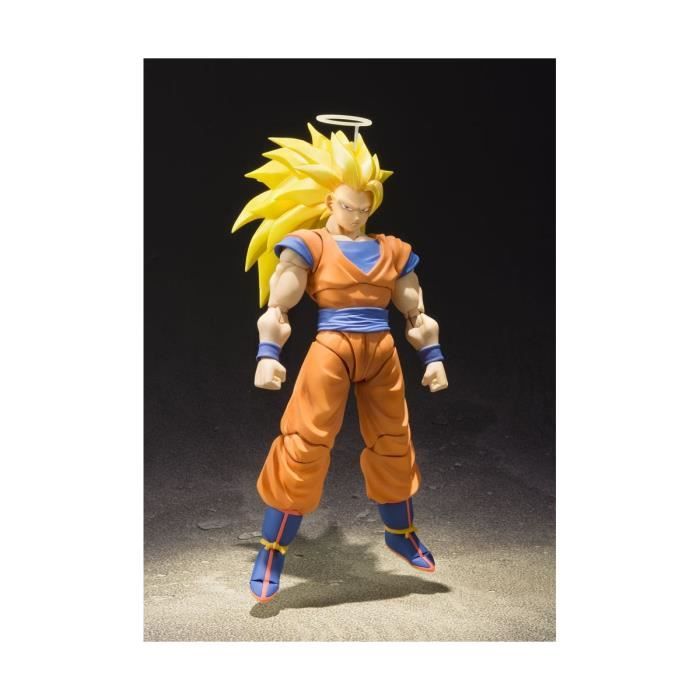 Figurine - Bandai Tamashii Nations - SSJ 3 Son Goku - Collection Dragonball Z - 16 Cm