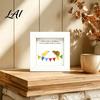 Thoughtful Gifts for Her Handmade Sea Glass Bird Framed Art Picture Frame Sun Catcher Windows Coastal Friendship Ornament Christmas Wall