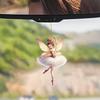 Ballet Christmas Girl Vehicle Acrylic Flat Surface Pendant For Interior Auto